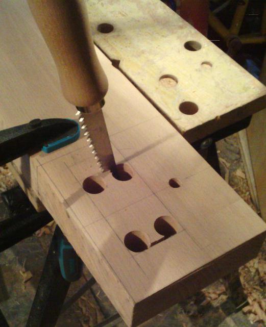 Fabrication d'une guimbarde en bois